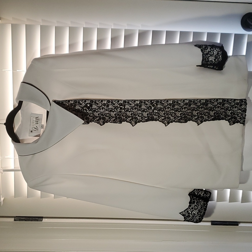 White & Black Woman's  - Ms Divine Suit.
